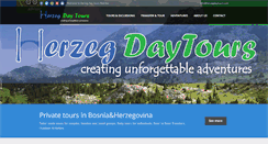 Desktop Screenshot of herzegdaytours.com